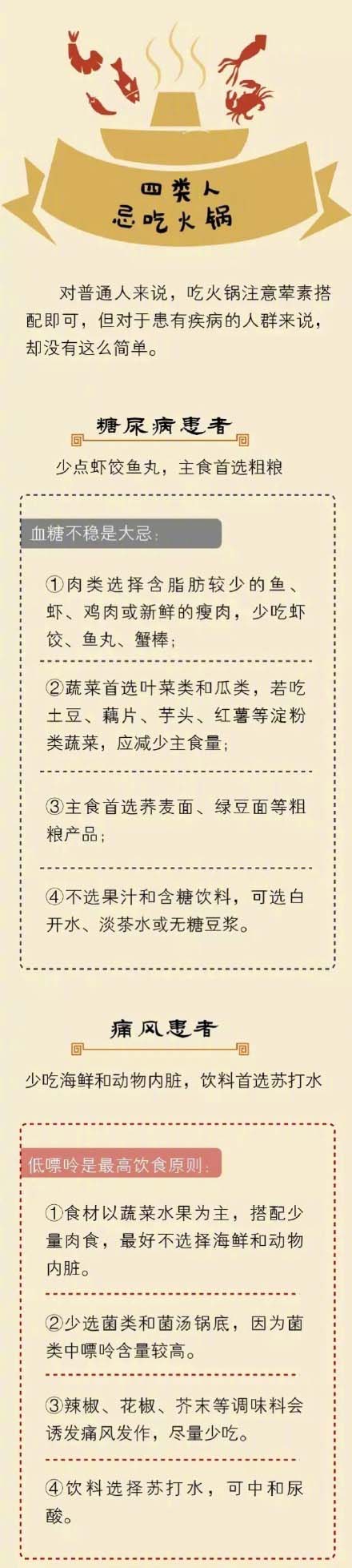 涮火锅最不该吃5种菜！四类人忌吃火锅